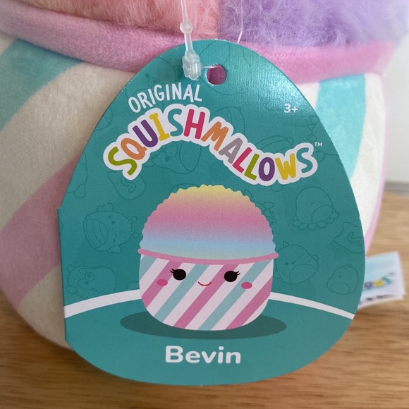 Squishmallows Toys Squishmallow Bevin The Cotton Candy 7 Poshmark
